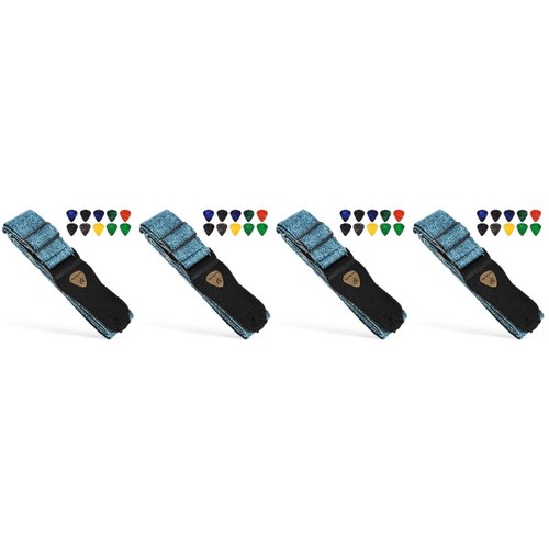 Sets gitarren gurt - 4,