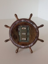 Alter Tischkalender Metall, Tag, Datum, Monat,