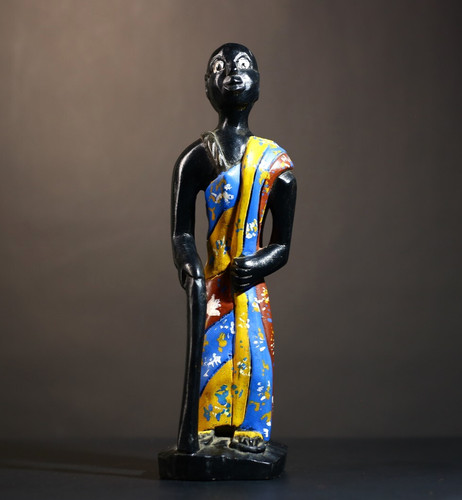 Afrikanische männliche figur - afrikanische,