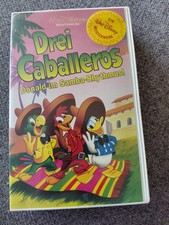 VHS - Drei Caballeros mit Hologramm