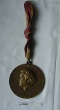 große alte Bronze Medaille