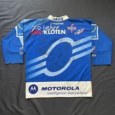 Kloten Flyers Schweiz Hockey Shirt Trikot Ochsner signiert Autogramme Swiss