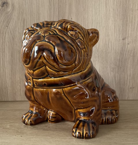 Spardose hund bulldogge groß - bulldogge,