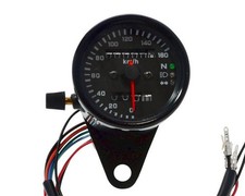 Tacho 12V Motorrad Quad ATV Tachometer universal Kilometerzähler 60mm beleuchtet