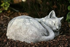 Frostfeste steinfigur katze - frostfeste,
