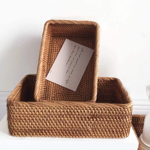 Rattan weidenkorb obst - rattan,