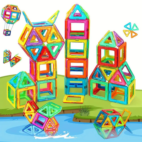 110stk blocks magnetic - blocks,