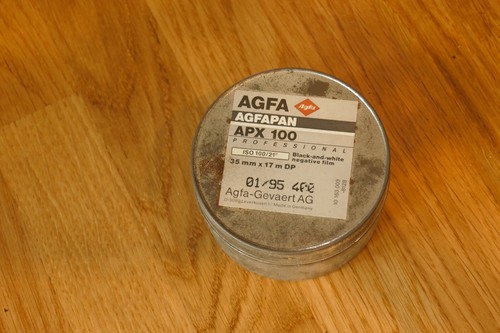 Agfapan metalldose 1995 - metalldose,
