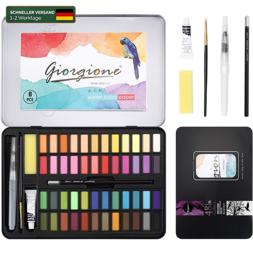Aquarellfarben set farben - aquarellfarben,