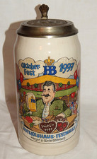 Maßkrug Bierkrug 1 L  mit