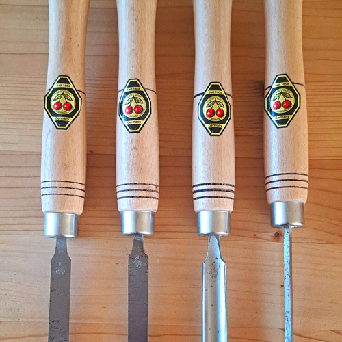 Kirschen drechsel beitel set - drechsel,