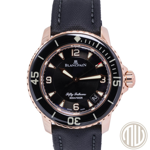Blancpain fifty fathoms - fifty, black