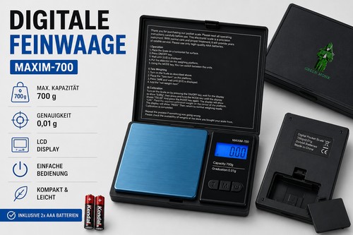 Taschenwaage 01g 700g - taschenwaage, 0.01g