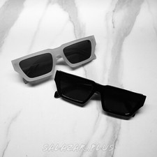 Sonnenbrille rechteckig unisex - sonnenbrille,