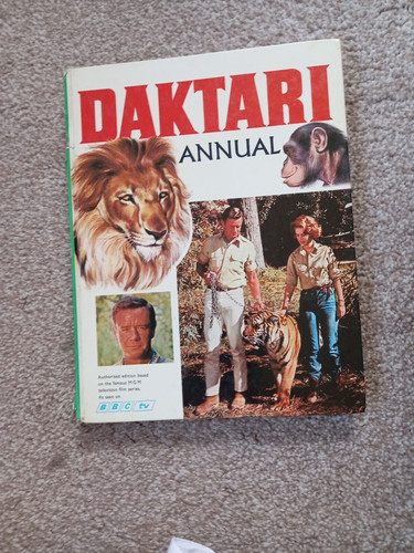 Daktari annual 1968 published - daktari,