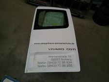 Heckklappe Hecktüre Türe Hinten Rechts Farbe weiß Vivaro 2.0 Cdti L2H1 DPF