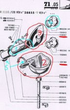 Ich    S  U  C  H  E    Renault Caravelle Floride R8 R10 Teile nach Brandschaden