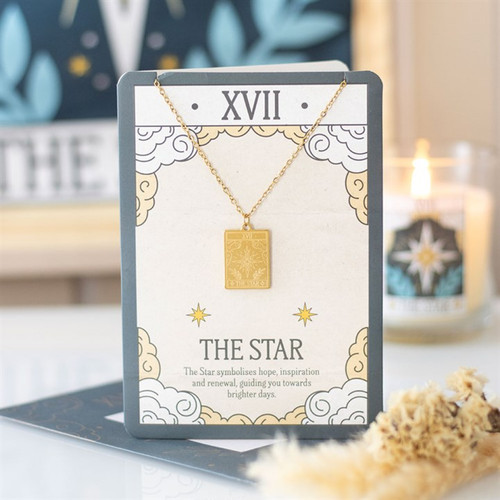 Der stern vintage tarot - stern,