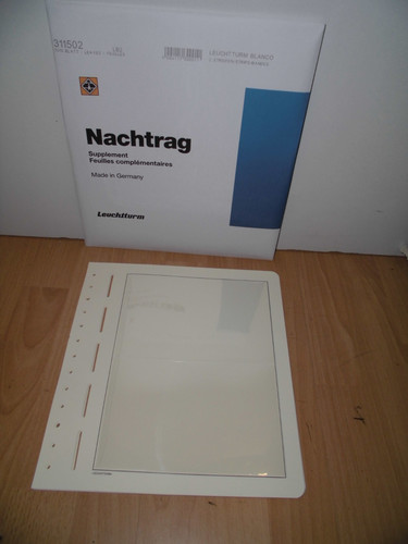Leuchtturm 10x blankoblatt - leuchtturm,