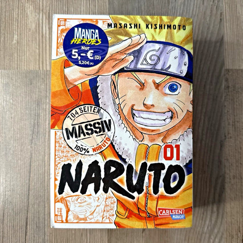 Naruto massiv carlsen - massiv, manga