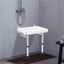 Duschsitz Wandmontage Klappbar Mit Stützbeinen Klappsitz Dusche Duschklappsitz
