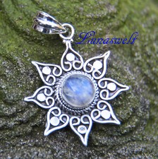 Mondstein Silberanhänger