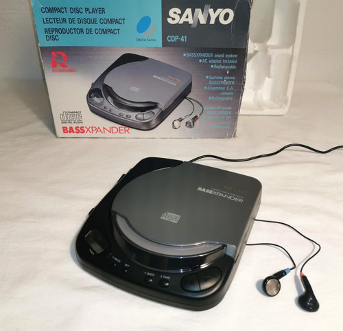 Sanyo cdp discman portabler - cdp-41,