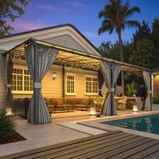 Outdoor Gazebo Pergola, Hard