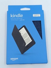 Amazon Kindle-Hülle | Dünn und leicht | Faltbare Schutzhülle – Stoff - Blau