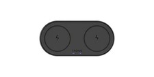 TRONIC® Qi® Ladepad Handy Ladegerät Ladekabel schwarz bis 2 Geräte laden je 10 W
