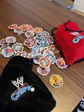 W Chipz - WWE Wrestling Chips inklusive goldene John Cena Coin