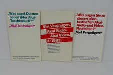AKAI 3x HIFI 80er 1984 1982