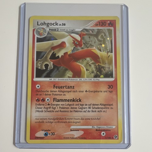 Pokémon tcg holo 2008 - pokémon, lohgock