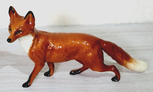 Beswick large fox standing - large,