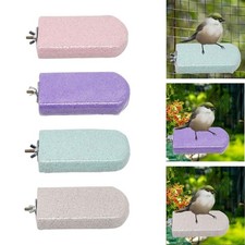 Papagei Stehen Schnabel Schleifen Stein Käfig Zubehör Aras Vogel Barsch