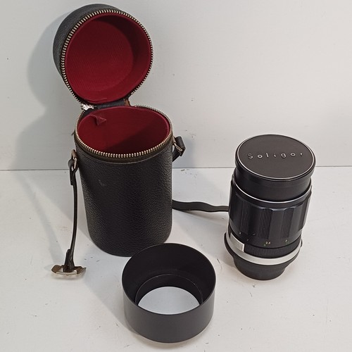 Solligor lens f - solligor, f=135mm