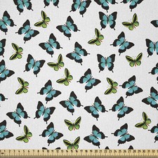 Schmetterling Microfaser Stoff