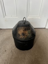 Antike Militär Helmkiste /