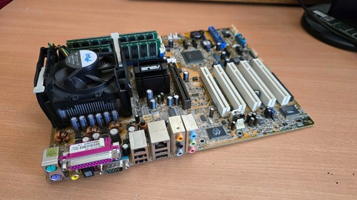Asus p4p800 deluxe mainboard - asus, p4p800-e