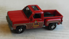 Matchbox 1975 Chevy Chevrolet Stepside Pickup rot Valencia Organic Food MBX ´75