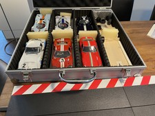 Carrera Digital 124   original Carrera Koffer mit 6 Fahrzeugen für Oldtimer-GP's