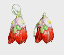 Tulpe rot Villeroy & Boch Flower Bells groß 2 teilig in der OVP neuwertig