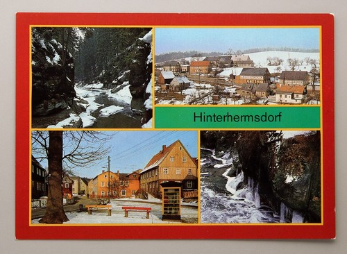 Mehrbild postkarte winter - ak,