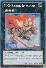 YuGiOh M-X-Saber Invoker ORCS-SP099 Secret Rare Spanisch NM unl.