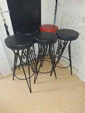 Retro Barhocker aus Gusseisen