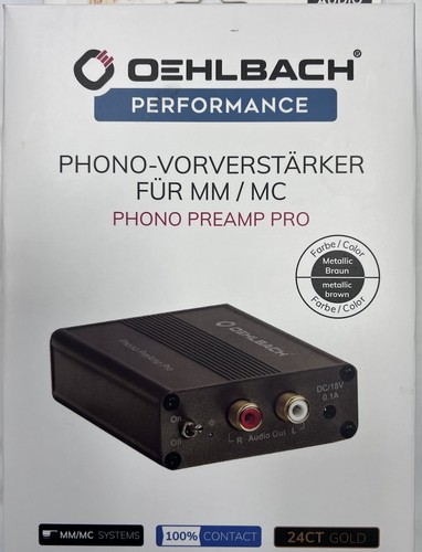 Oehlbach phono preamp - oehlbach, pro