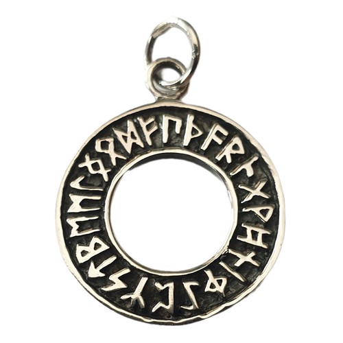 Silberanhänger futhark 925er - silberanhänger,