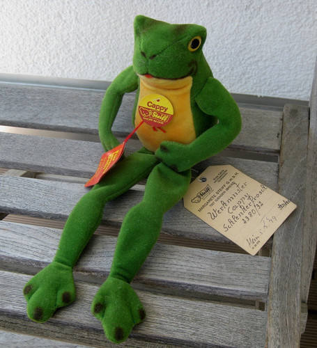 Steiff 2380 frosch cappy - frosch,