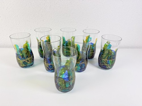 Glas gläser - 8x, glas,
