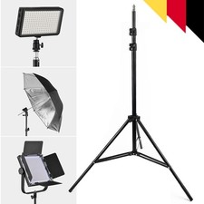 2m Einstellbare Studio Photo Stativ Lampenstativ Lichtstativ Für Blitz Softbox